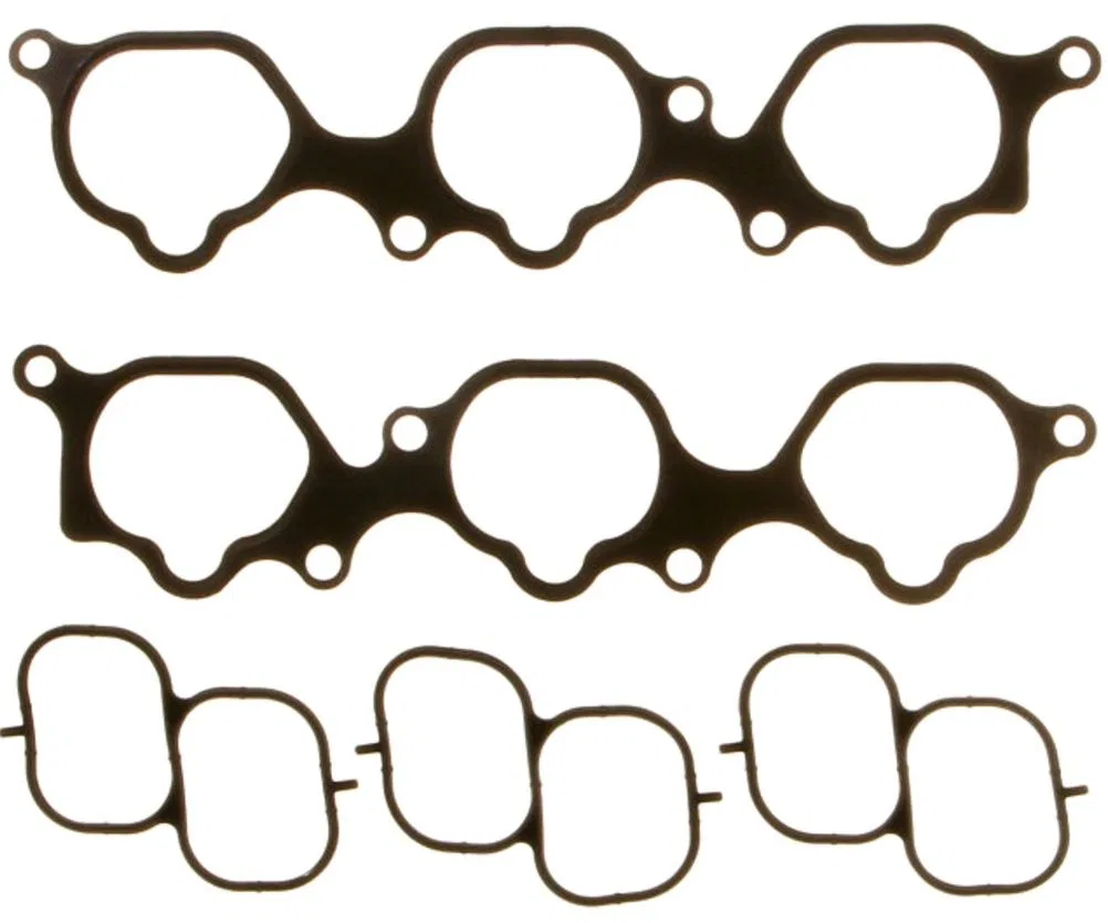 MS19675 – CLEVITE 77 Intake Manifold Gasket, OE Replacement Beaded Steel Set Of 5 With Plenum Gasket